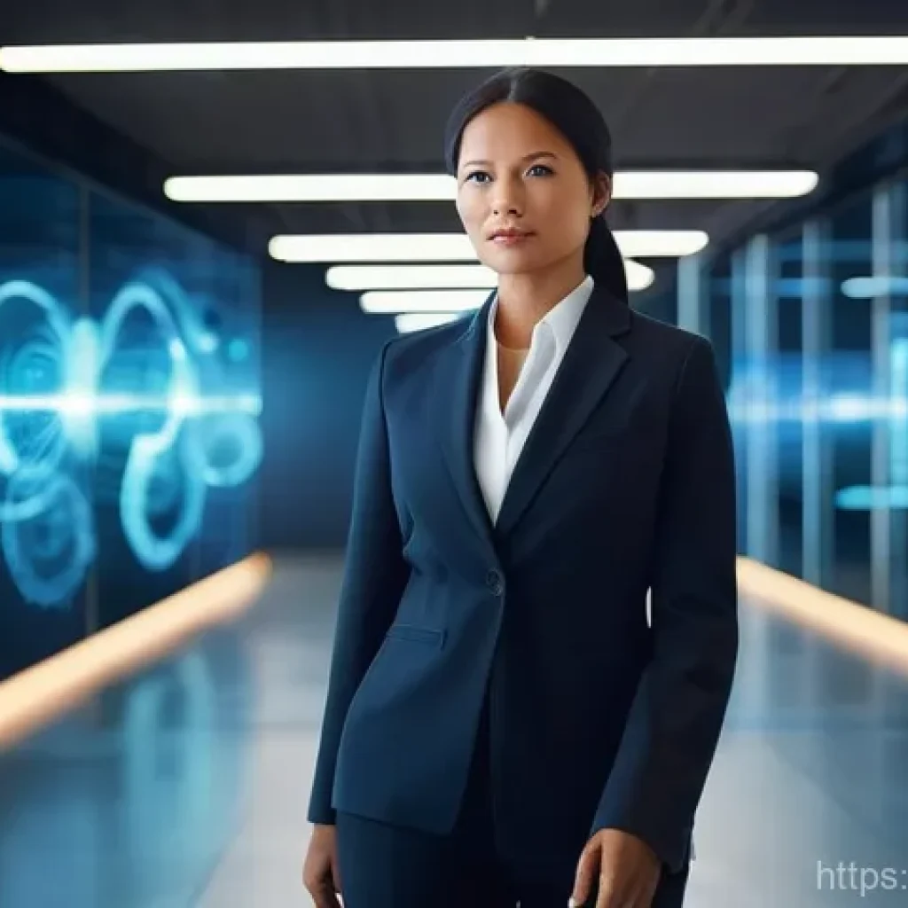 지식 합성 능력 개발을 위한 비즈니스 모델 분석 - **Prompt 1: The Entrepreneur's Vision of Knowledge Synthesis**
    A visionary entrepreneur, a woman...
